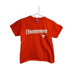 Childs SM Texas Longhorn Gildan collegiate, licensed Bright Orange Shirt